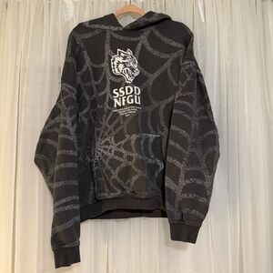 Darc Sport Men’s Sweatshirt Spider Web Design